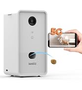 Amazon | Iseebiz 自動給餌器 猫 犬用 カメラ付き スマホで遠隔操作